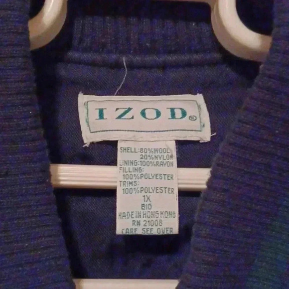 💙🐾Men's Izod wool jacket🎉 - Picture 5 of 7